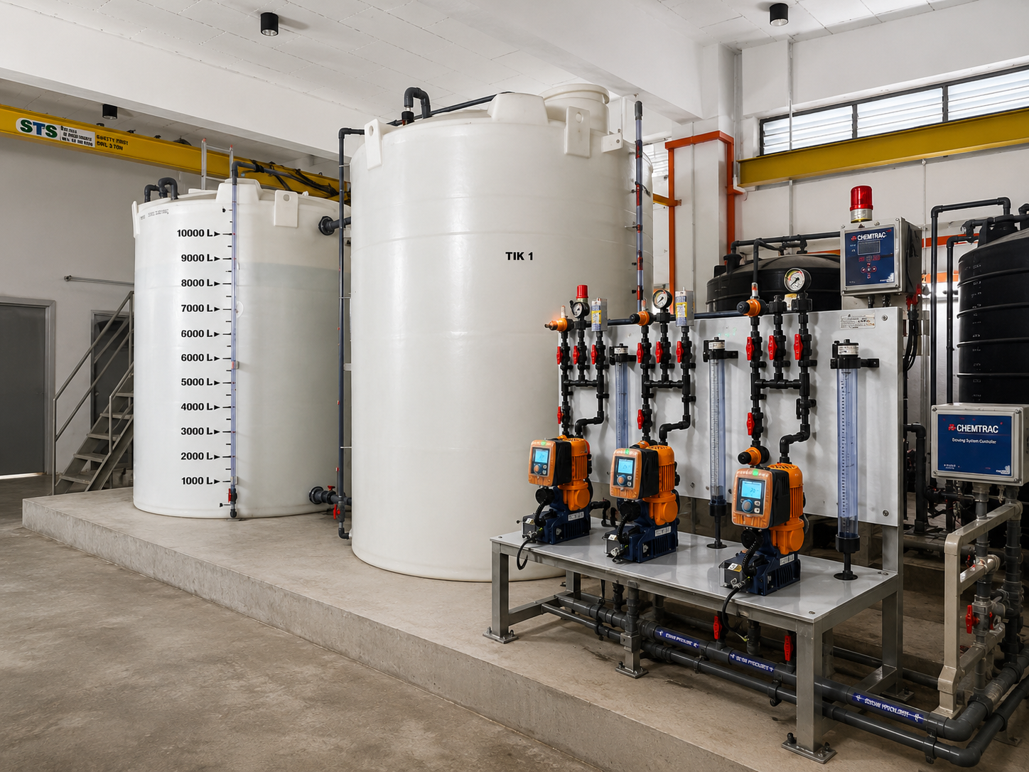 Home coagulant metering pump
